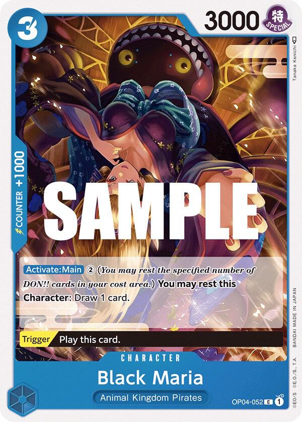 Black Maria OP04-052 C