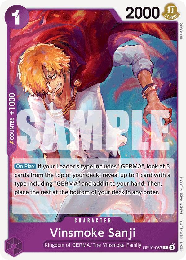Vinsmoke Sanji OP10-063 R