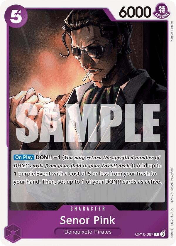 Senor Pink OP10-067 R