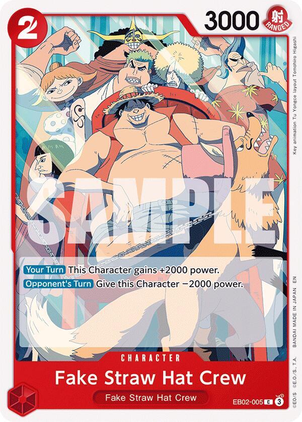 Fake Straw Hat Crew EB02-005 C