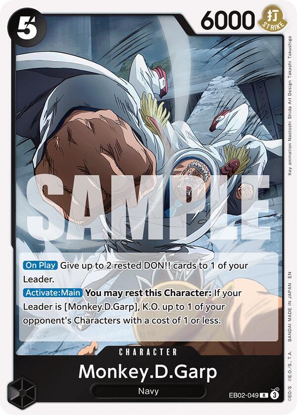 Monkey.D.Garp EB02-049 R