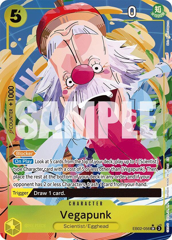 Vegapunk (Alternate Art) EB02-056 SR