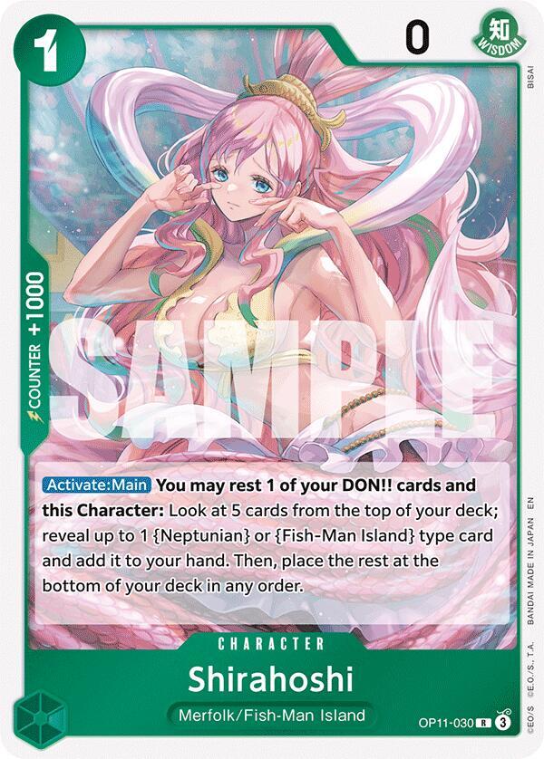 Shirahoshi OP11-030 R