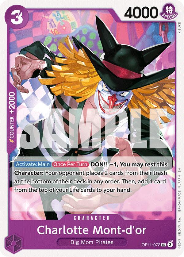 Charlotte Mont-d'or OP11-072 UC