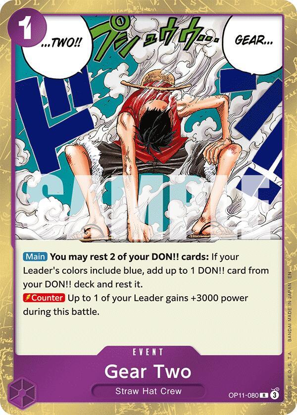 Gear Two OP11-080 R