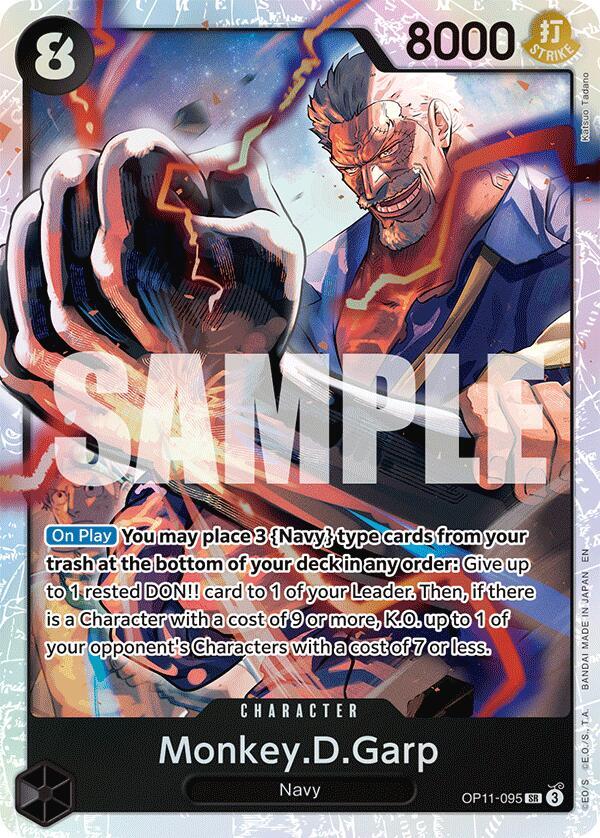 Monkey.D.Garp OP11-095 SR