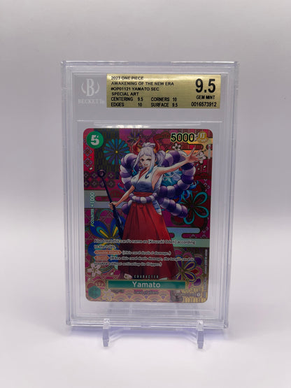 Yamato OP01-121 SP SEC (Graded BGS 9.5) Cert #0016573912