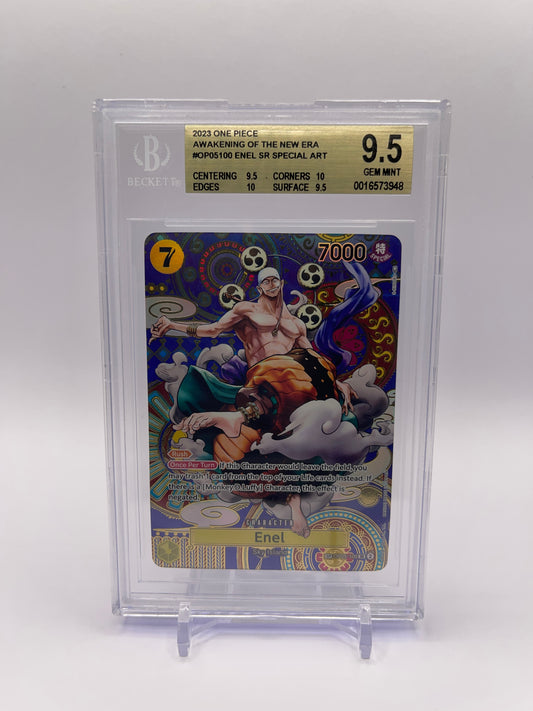 Enel OP05-100 SR SP (Graded BGS 9.5) Cert #0016573948