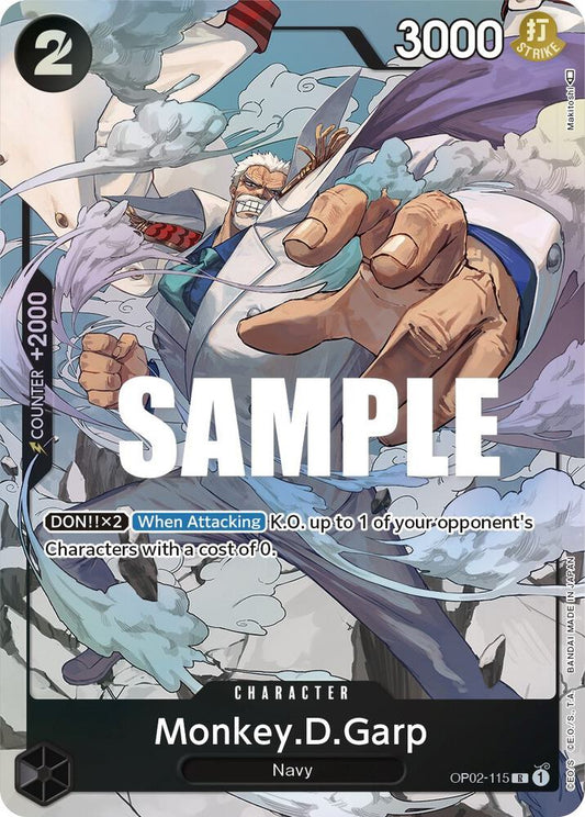 Monkey.D.Garp (Alternate Art) OP02-115 R
