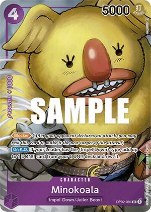 Minokoala (Box Topper) OP02-086 UC