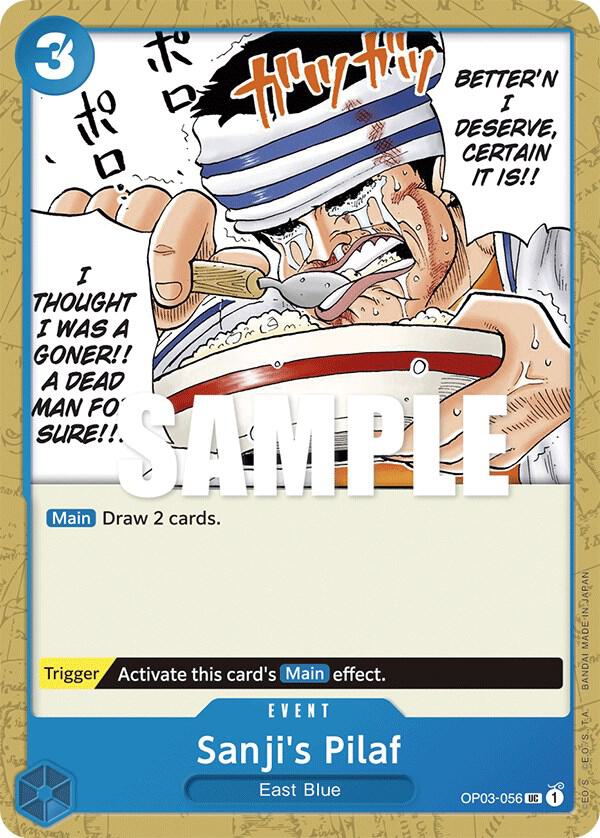 Sanji's Pilaf OP03-056 UC