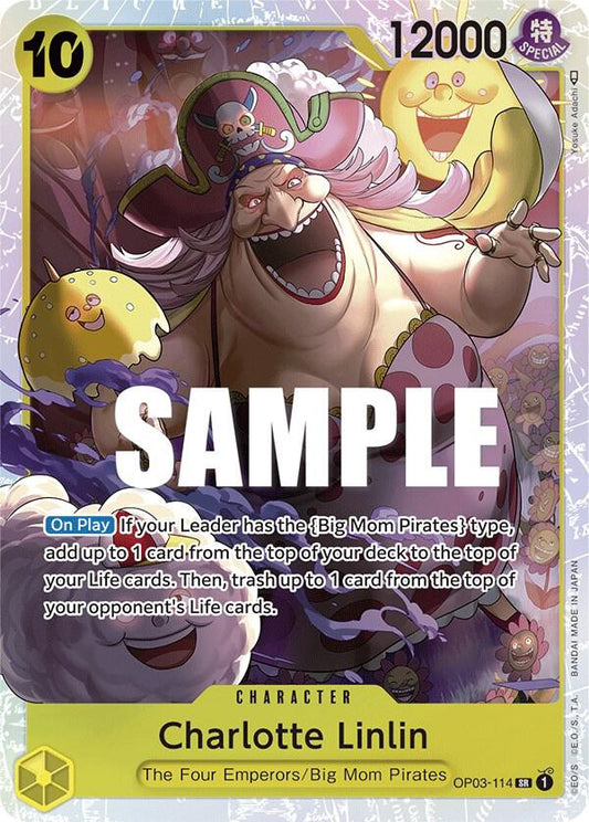 Charlotte Linlin OP03-114 SR