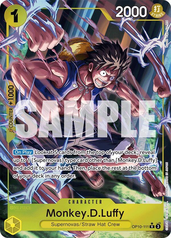 Monkey.D.Luffy (Parallel) OP10-111 R