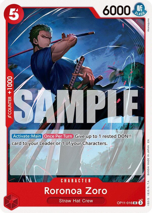 Roronoa Zoro OP11-016 UC