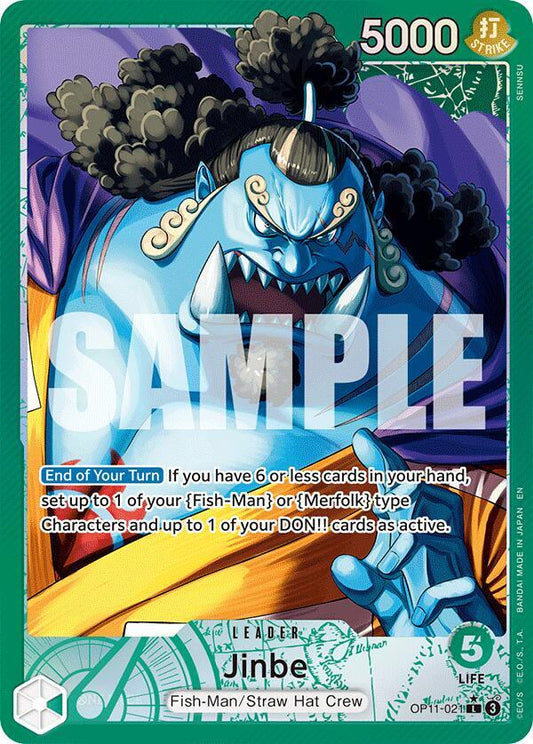 Jinbe (Alternate Art) OP11-021 L