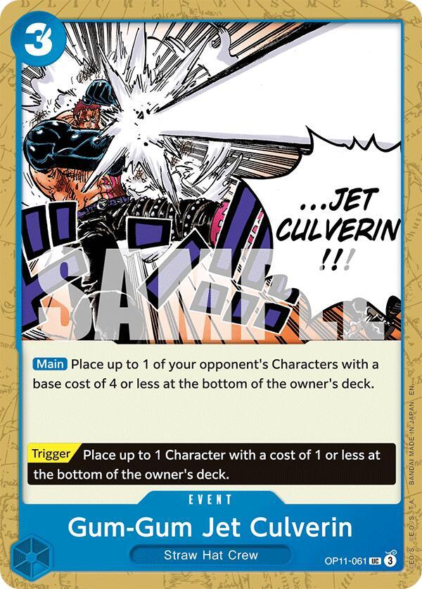 Gum-Gum Jet Culverin OP11-061 UC