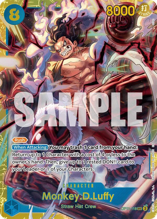 Monkey.D.Luffy OP11-118 SEC