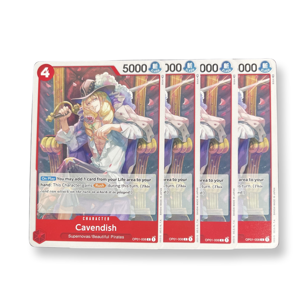 Cavendish OP01-008 C (x4) Playset