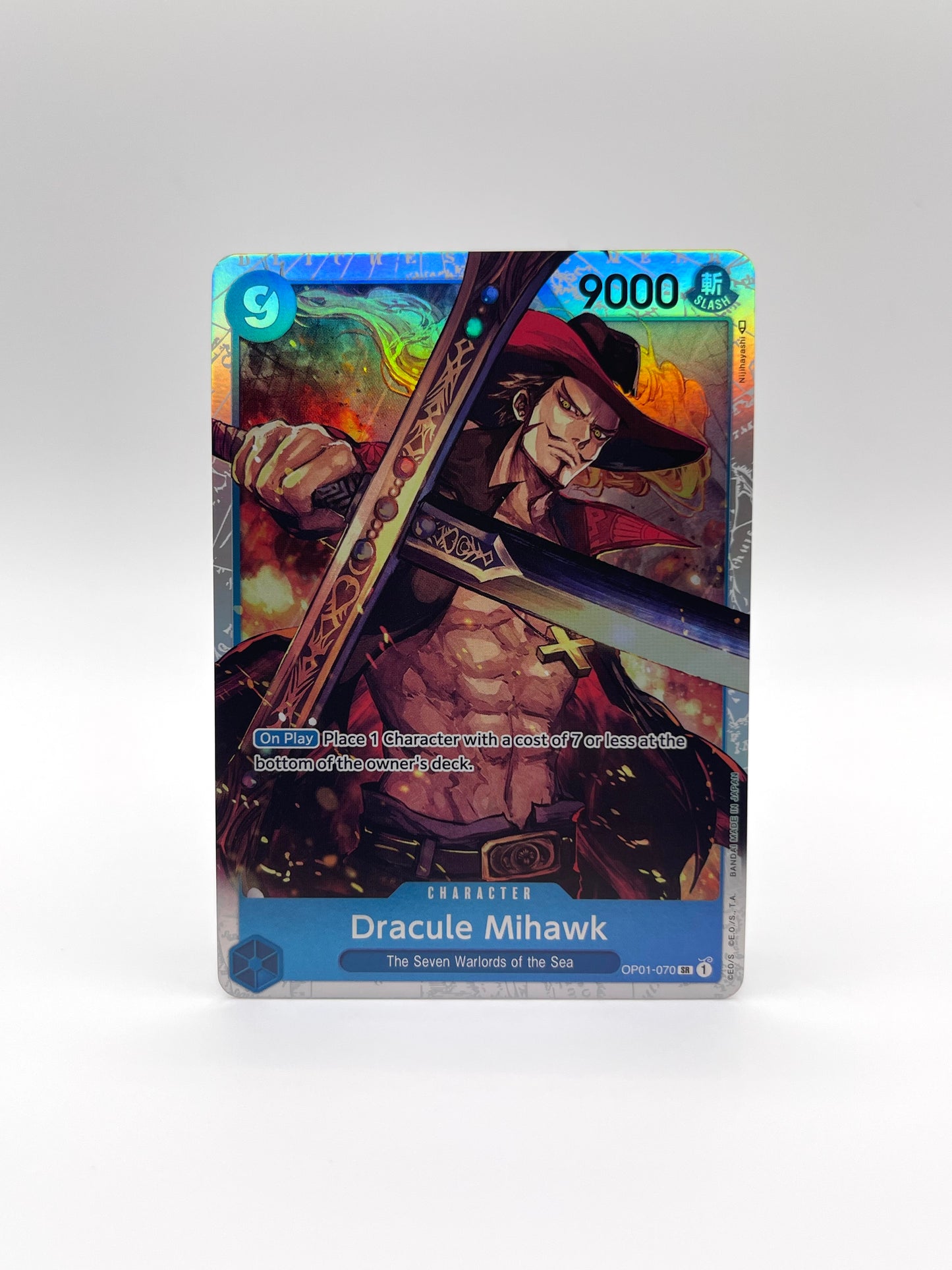 Dracule Mihawk OP01-070 SR (Single)