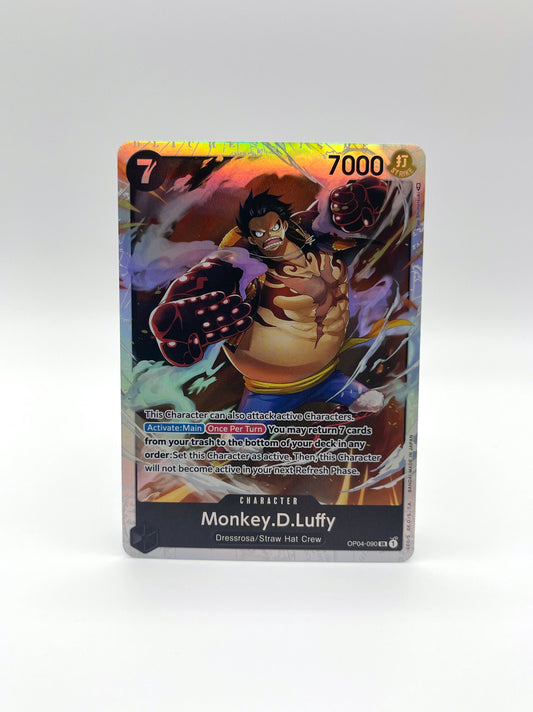 Monkey.D.Luffy OP04-090 SR (Single)