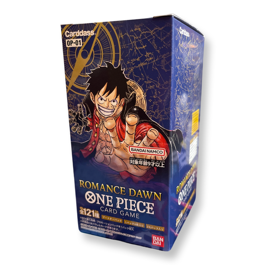 Japanese One Piece Card Game Romance Dawn OP-01 Booster Box JAPAN OFFICIAL