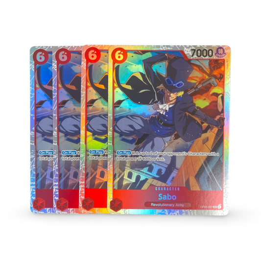 Sabo OP05-007 SR (x4) Playset