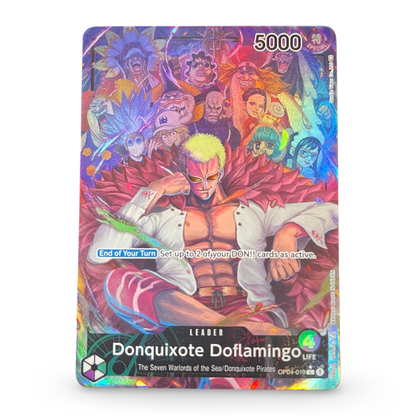 Donquixote Doflamingo OP04-019 Leader ALT (Single)