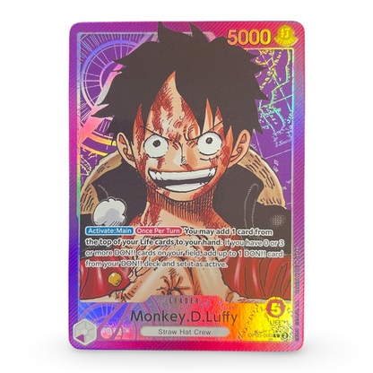 Monkey.D.Luffy OP05-060 Leader ALT (Single)