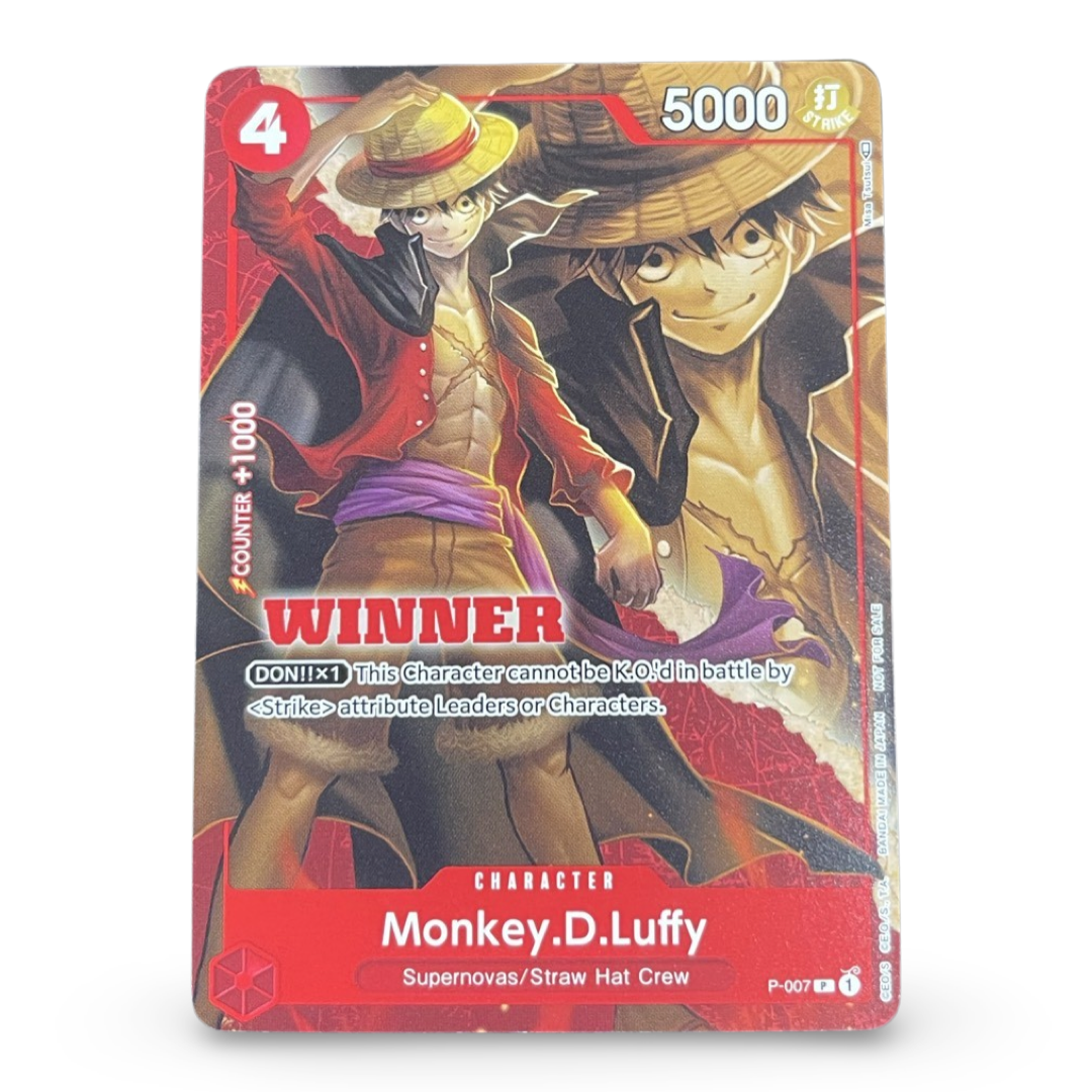 Monkey.D.Luffy (Winner Pack Vol. 1) P-007 P (Single)