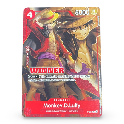 Monkey.D.Luffy (Winner Pack Vol. 1) P-007 P (Single)